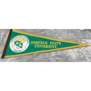 VINTAGE NORFOLK STATE SPARTANS NCAA FELT PENNANT
